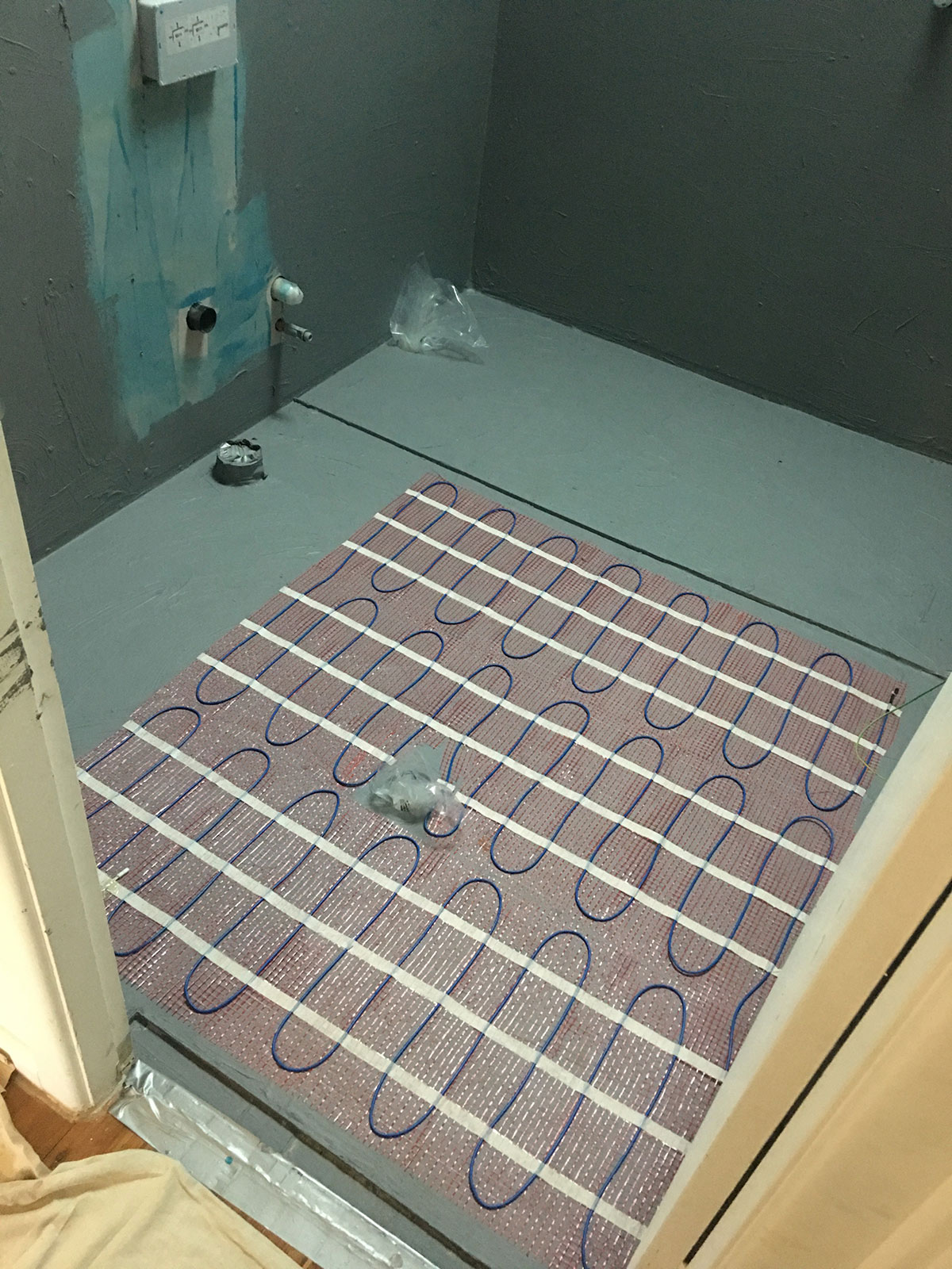 Bathroom Under Tile Heating